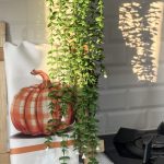 آویز شمشاد گلدار