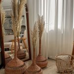 گلدان پامپاس خمره ای