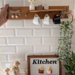 شلف چوبی آویزدار