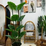 گل و گلدان بابا آدم مصنوعی