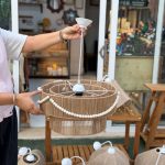 لوستر 2طبقه  استوانه مهره دار