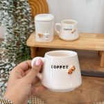 ماگ قهوه برجسته