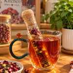 لیوان پیرکس دسته رنگی