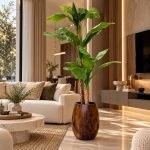 درختچه موز 4 تنه 19 برگ