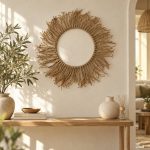 دیوارکوب حلقه رافیا